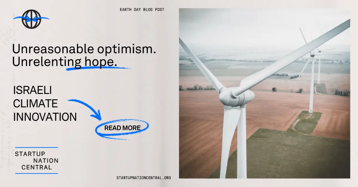 Climate innovation windmills in desert